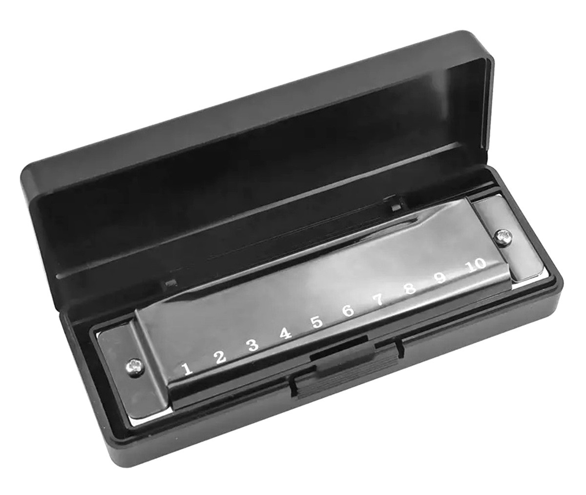 Губная гармошка металлическая SiPL - фото5